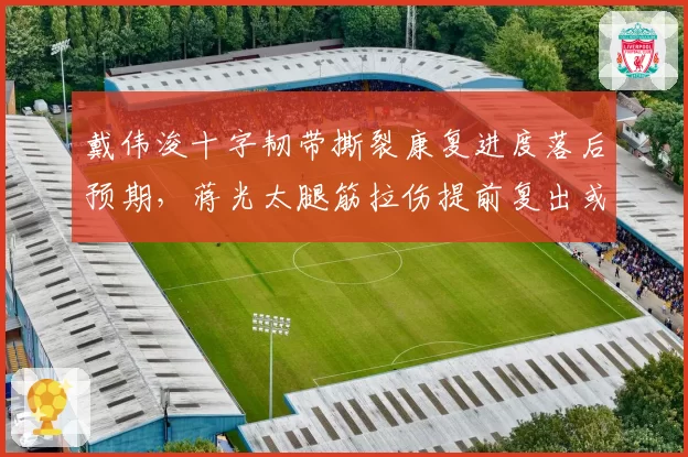 戴伟浚十字韧带撕裂康复进度落后预期,蒋光太腿筋拉伤提前复出或成上海德比胜负手