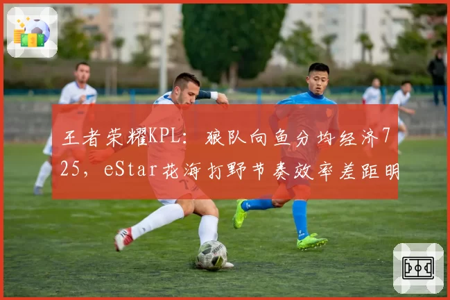王者荣耀KPL:狼队向鱼分均经济725,eStar花海打野节奏效率差距明显